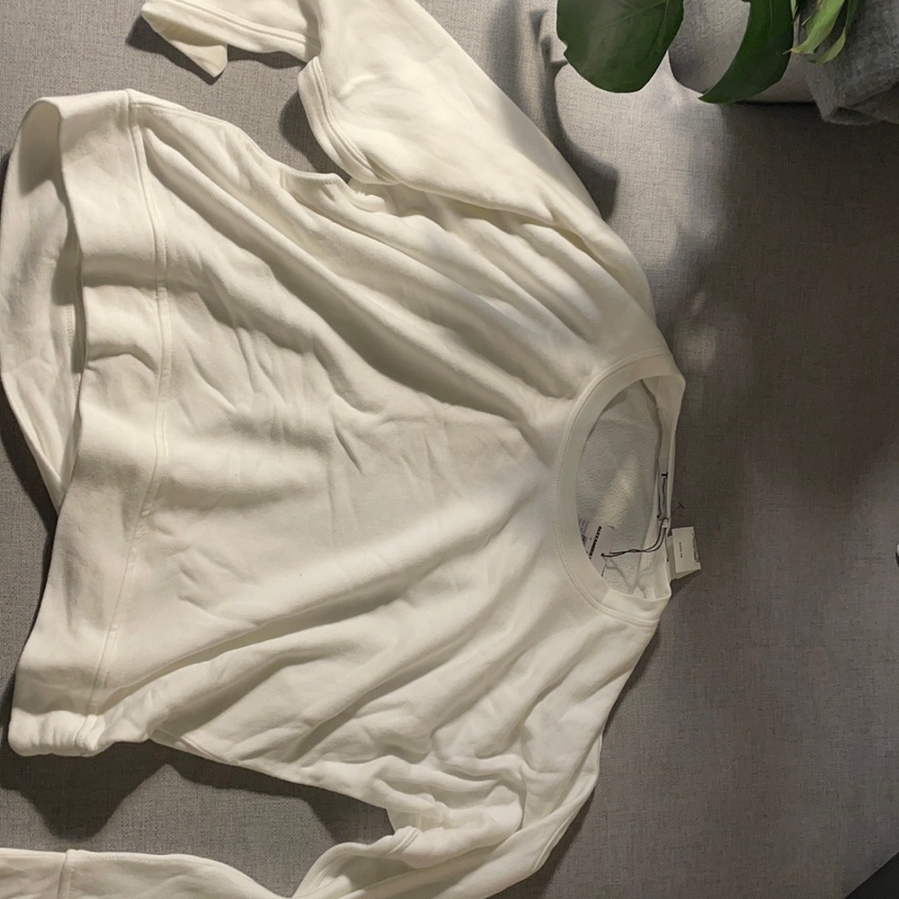 White Alexander Wang sweatshirt